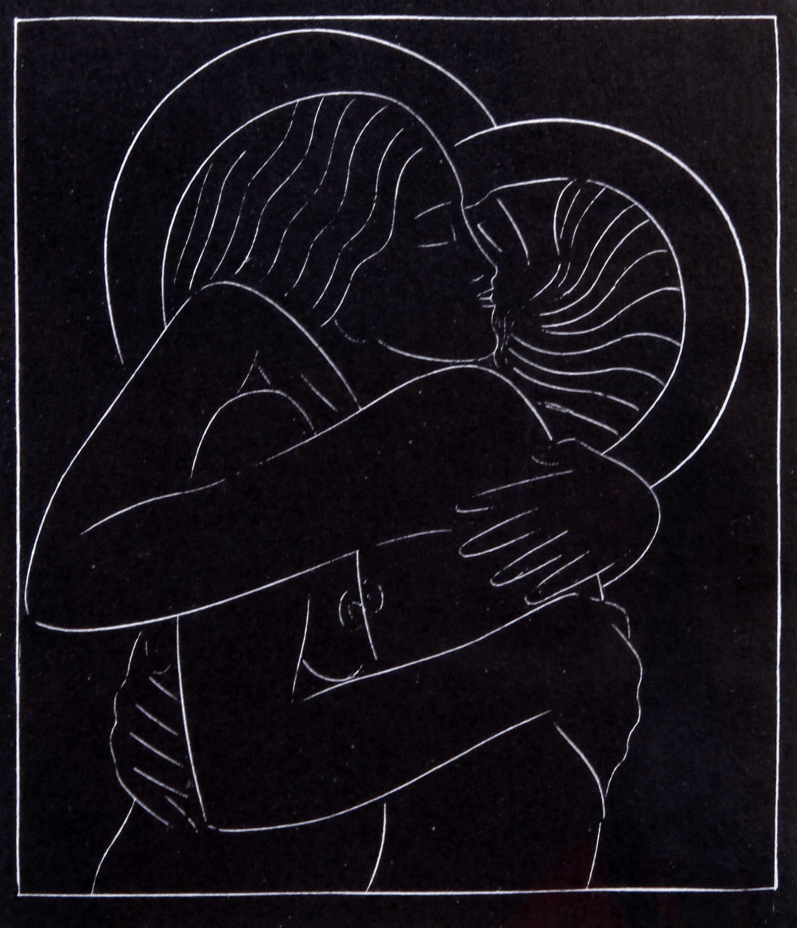 Divine Lovers by Eric Gill